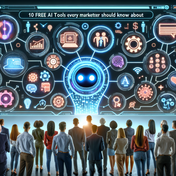 10 Free AI Tools Every Marketer Should Know About