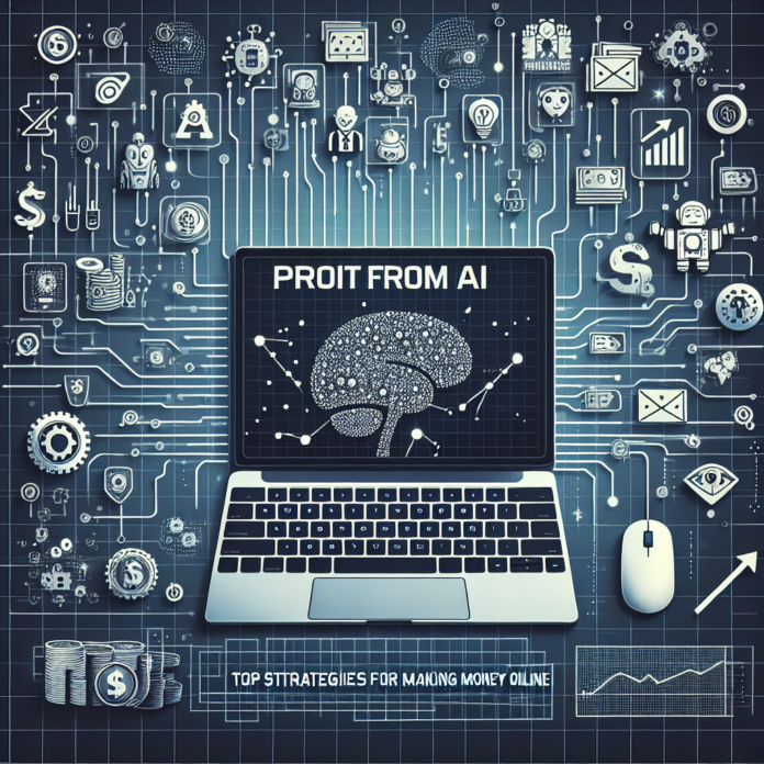 how can I make money with AI online
