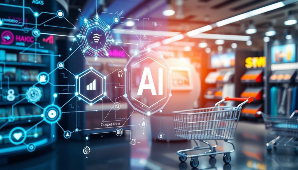 AI in e-commerce streamlining operations