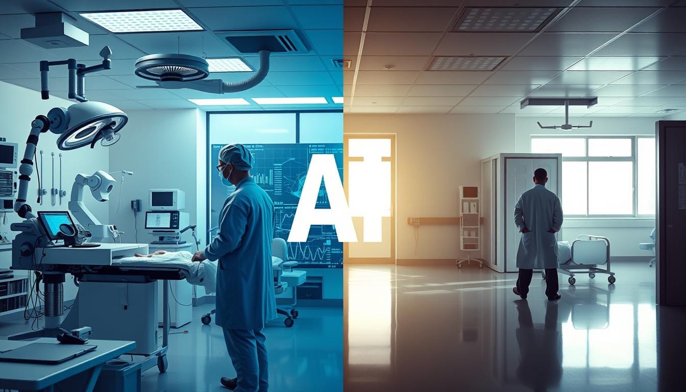 What are the pros and cons of AI in healthcare?