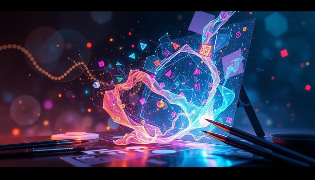 AI generated imagery enhances creativity