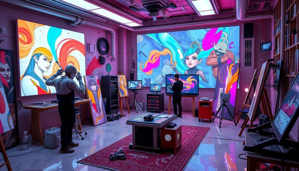 Generative AI in Artistic Innovation