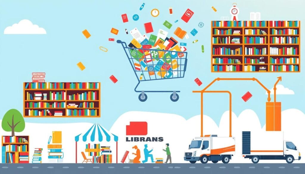 Book distribution channels