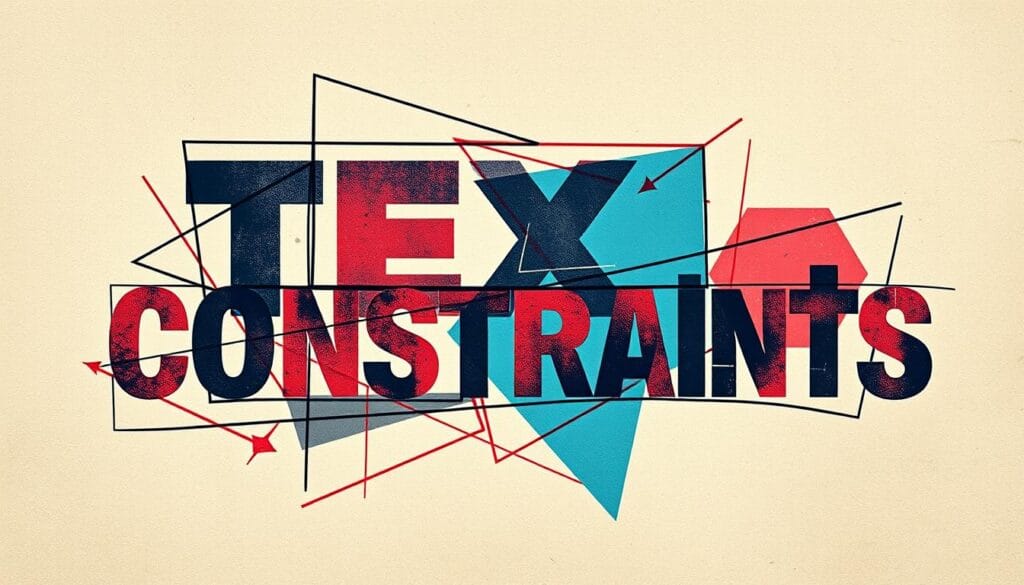 text constraints