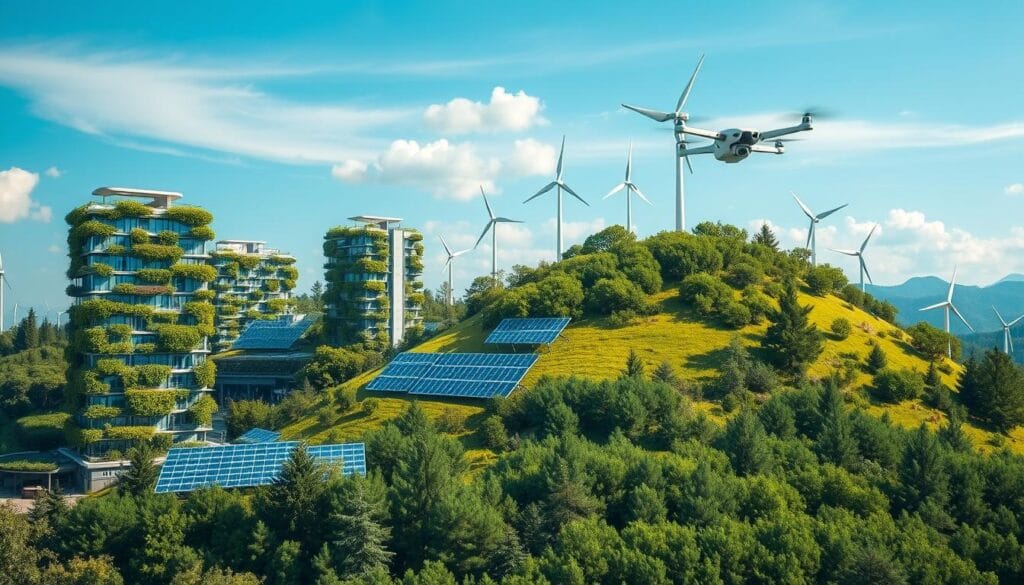 Climate change solutions using AI