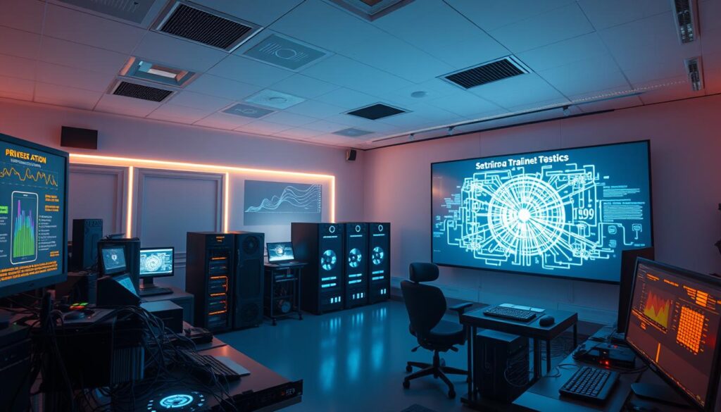 AI agent training process