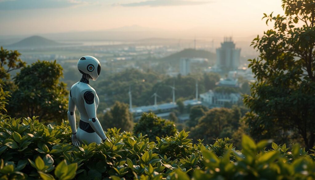 AI and sustainability intersection