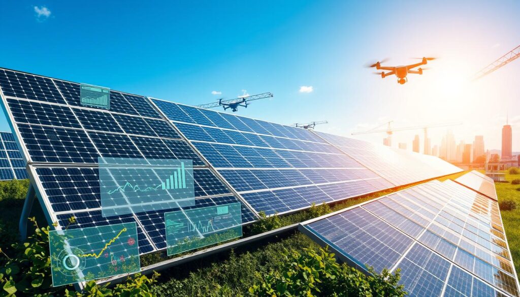 AI applications in solar energy management