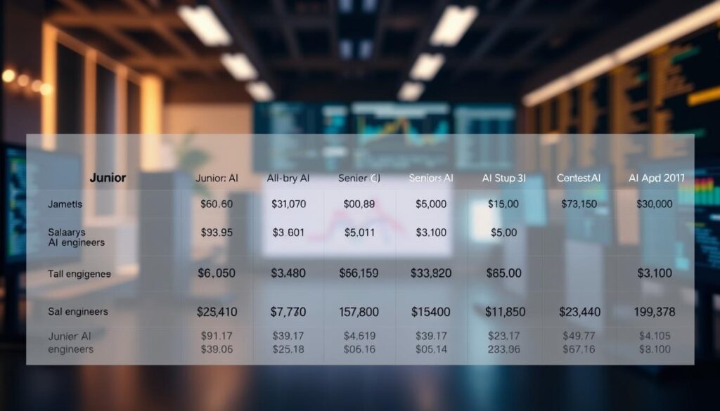 AI engineer salary comparison