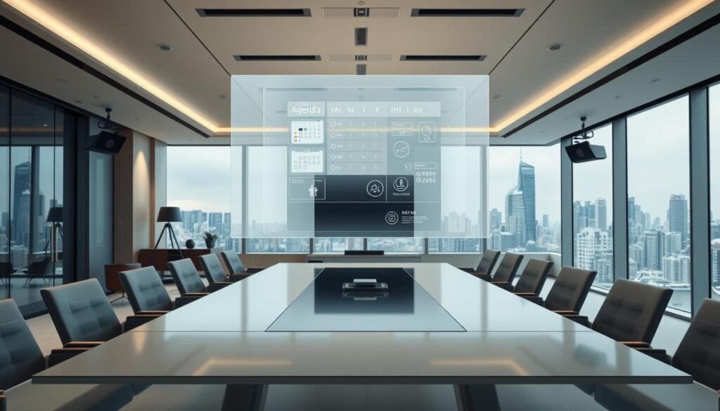 AI meeting assistant functions