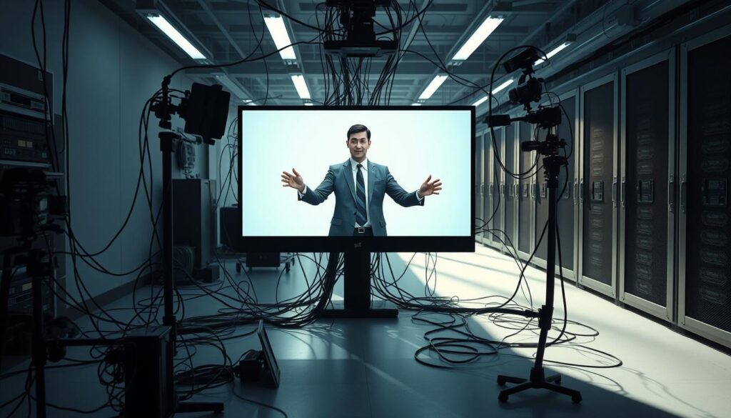 AI video creation process