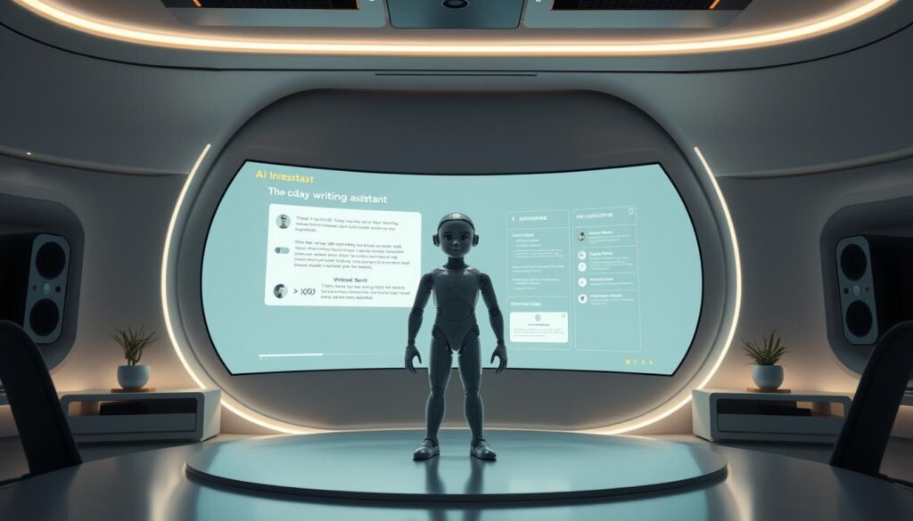 AI writing assistant