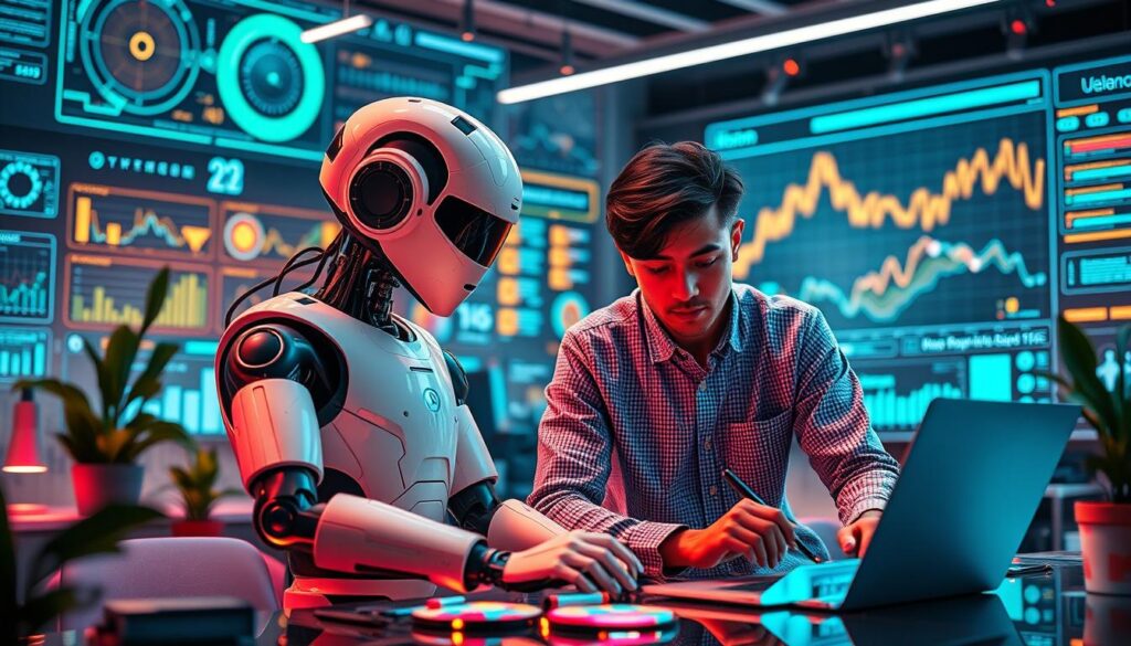 Collaboration between AI and humans