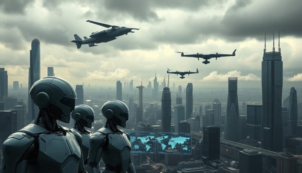 International security implications of AI