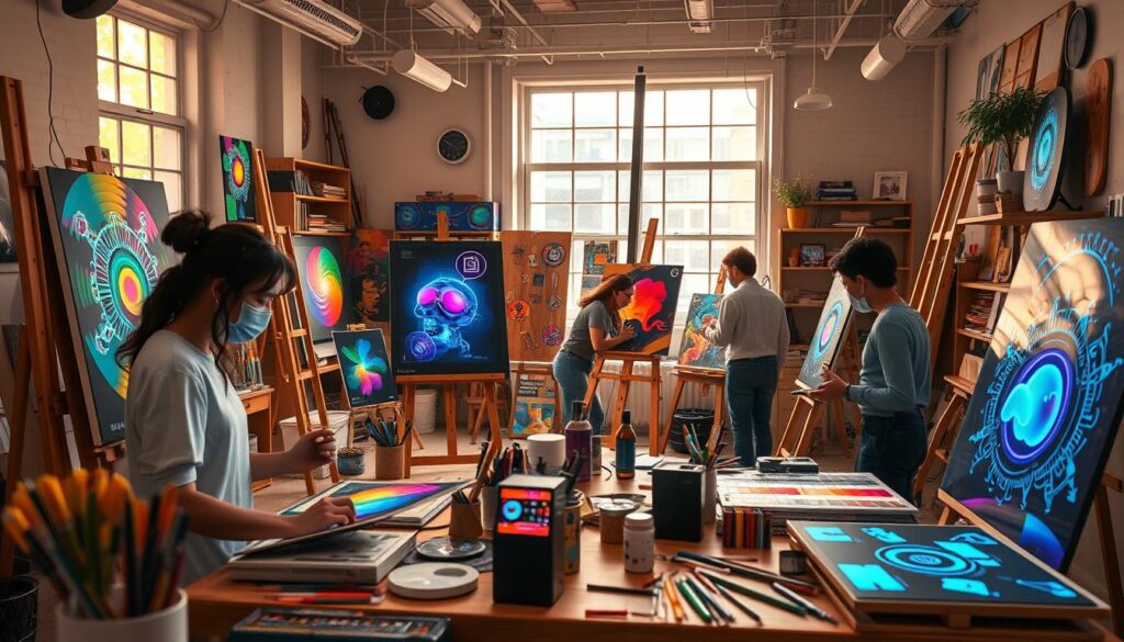 creative sectors AI influence