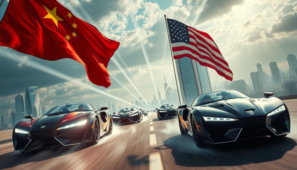 race between China and the United States