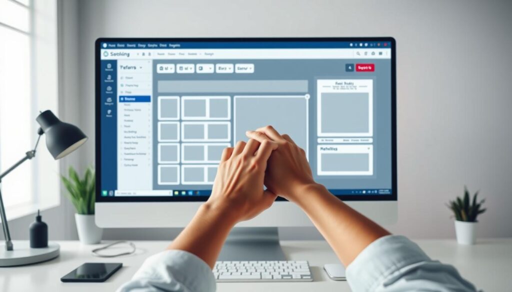 visual drag-and-drop builder