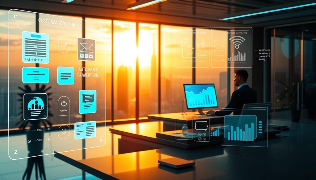 AI email campaign features