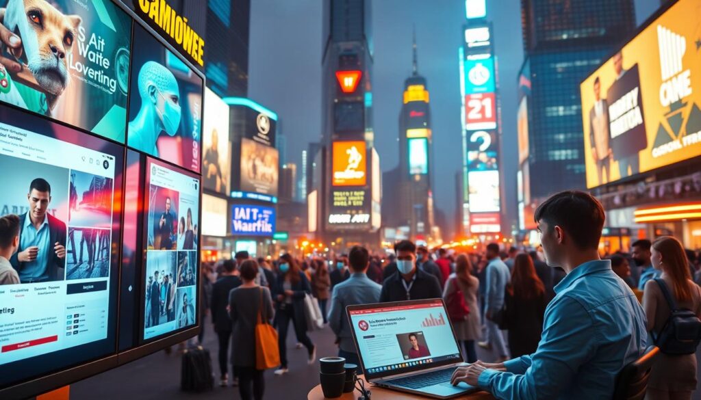 AI in social media campaigns