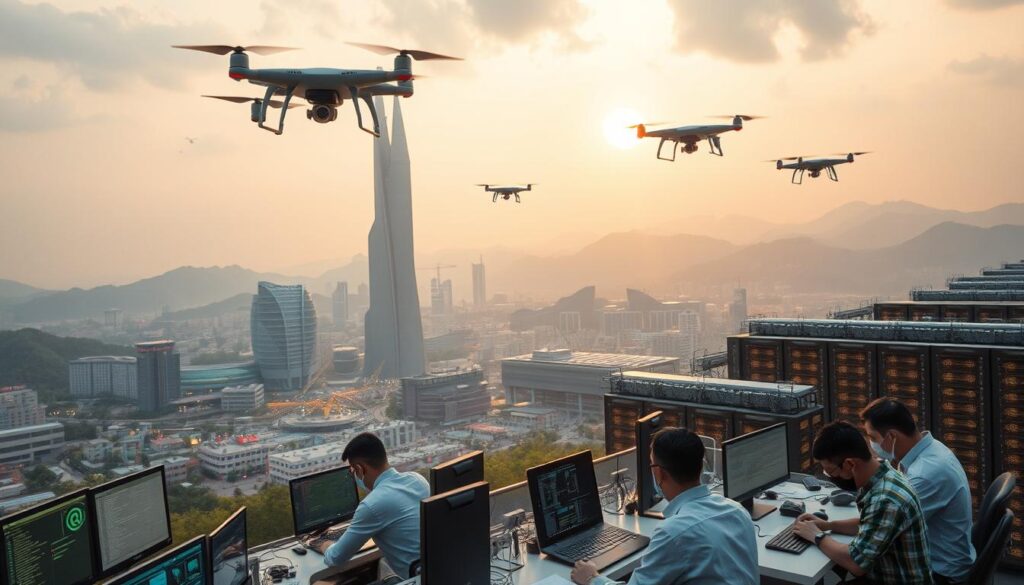 AI model development in China