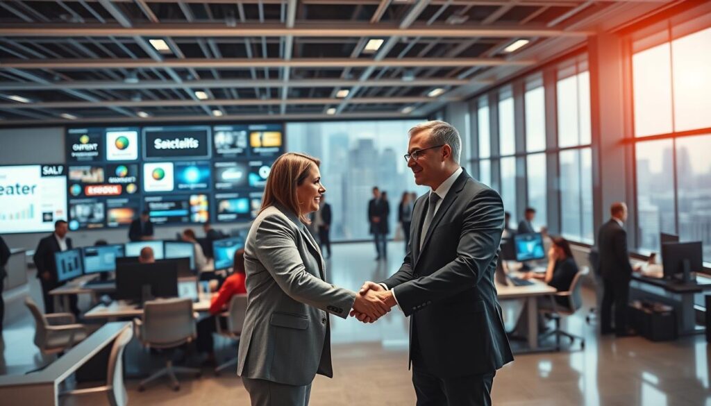 AI partnerships in media