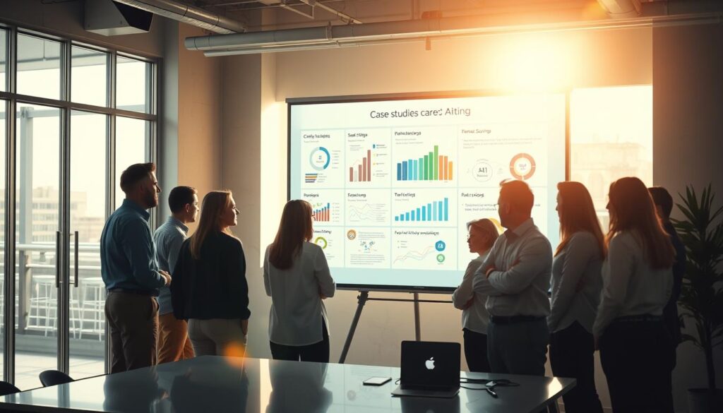 Case studies of AI usage in marketing