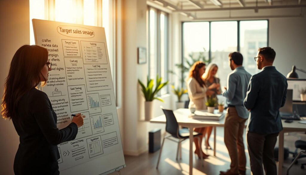 Creating targeted sales messages