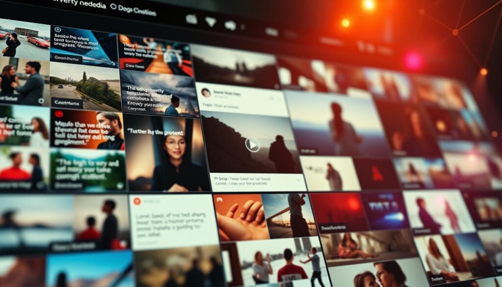 Impactful social media content