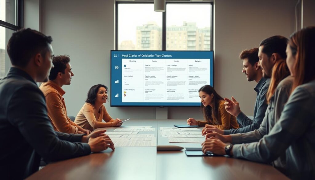 collaborative team charters with AI