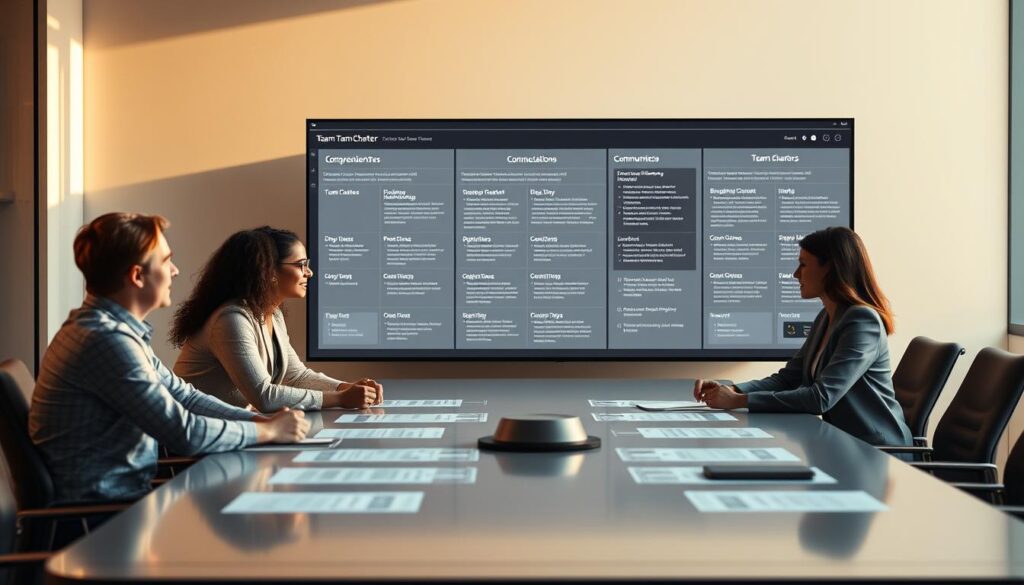 collaborative team charters with AI