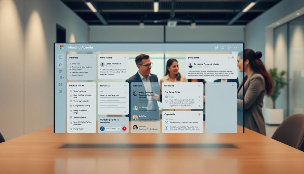 dynamic meeting agendas