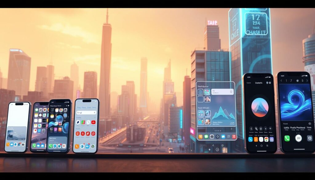 evolution of mobile app design