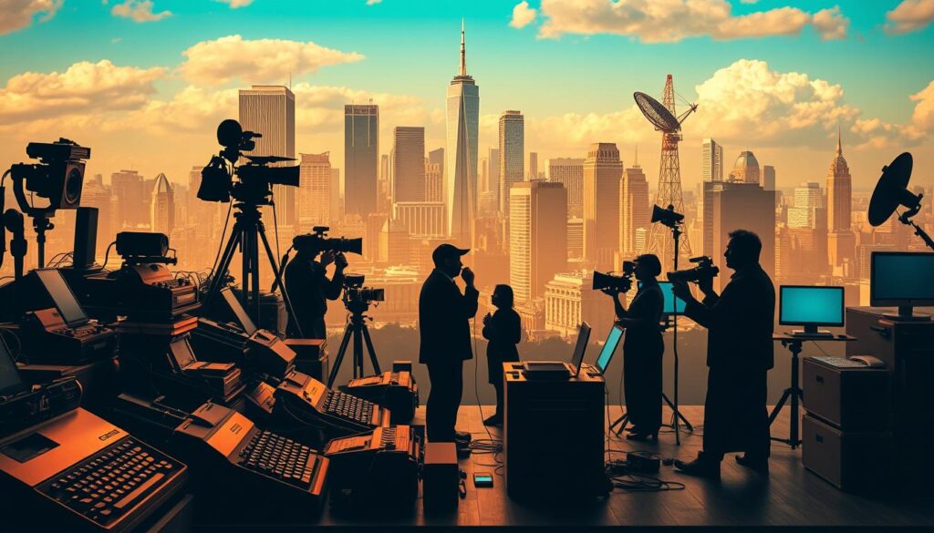 evolution of news reporting technologies