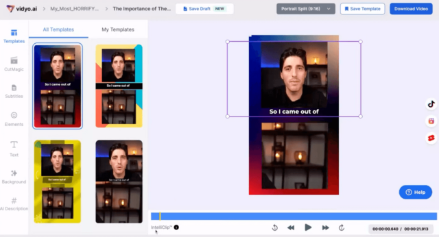 Unlock AI Magic: Create Viral TikTok & Reel Clips Easily! 3 6501e993a309bb72fb8237a3 Screenshot 2023 09 13 at 22.25.15 p 1080