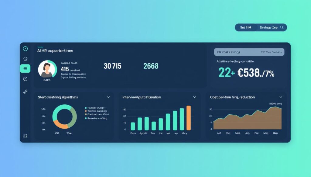 AI HR optimization platform showing recruitment cost savings in 2025 AI HR optimization platform showing recruitment cost savings in 2025