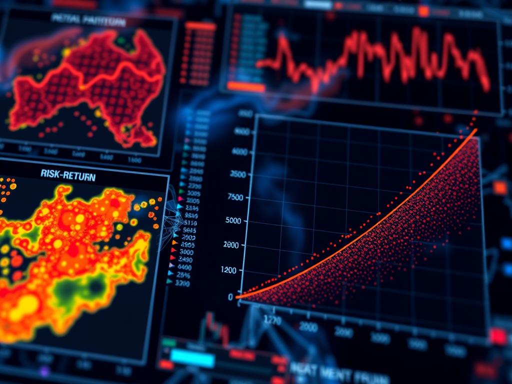 AI analyzing investment risk and optimizing portfolio allocation AI analyzing investment risk and optimizing portfolio allocation