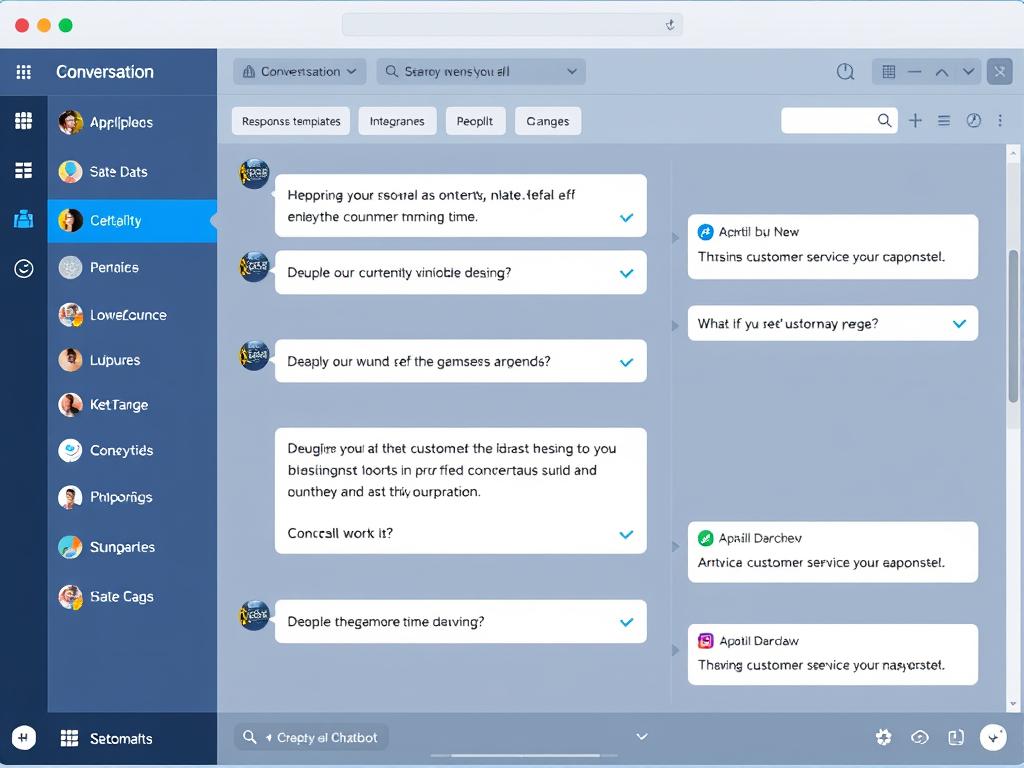 AI chatbot interface for small business customer service AI chatbot interface for small business customer service