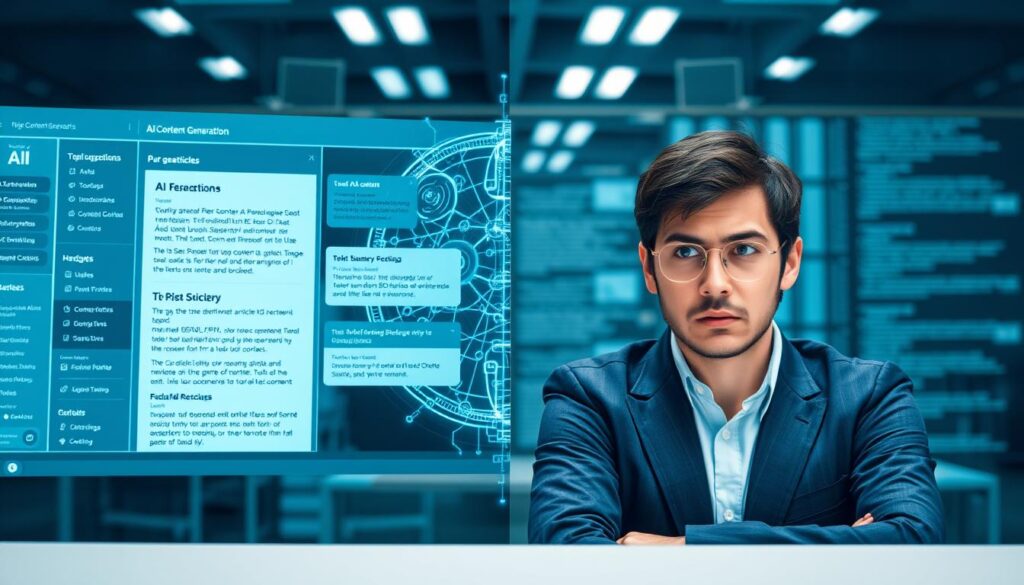 AI content generation system creating multiple articles simultaneously AI content generation system creating multiple articles simultaneously