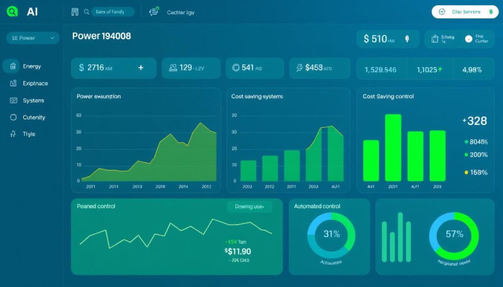 AI energy optimization system showing cost reduction in power consumption for 2025 AI energy optimization system showing cost reduction in power consumption for 2025