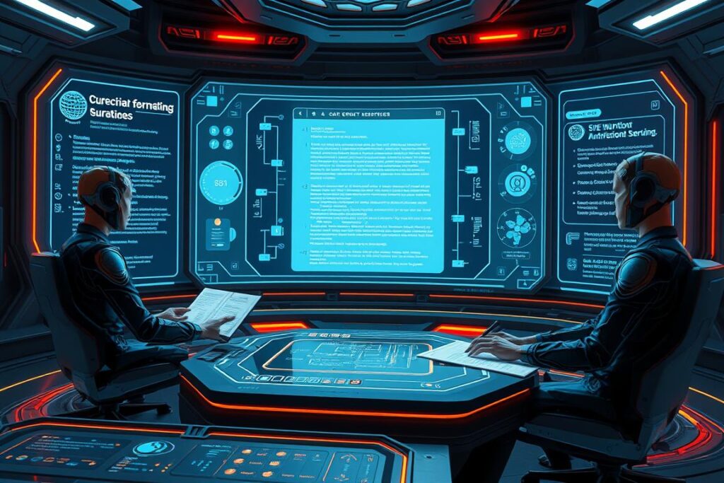 Advanced AI scriptwriting interface of the future Advanced AI scriptwriting interface of the future