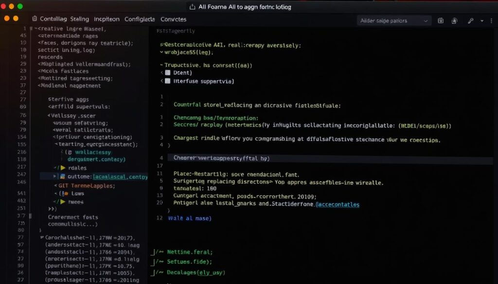 Aider CLI interface showing terminal-based AI coding assistance