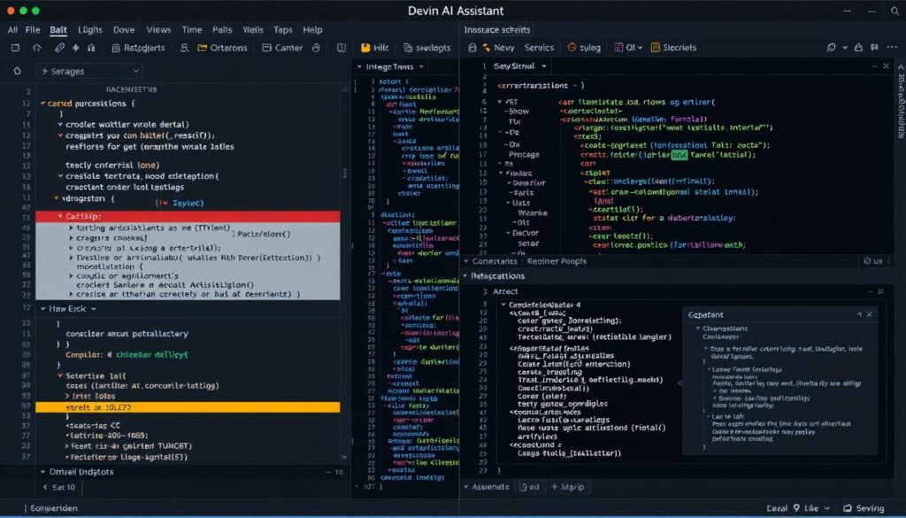 Devin AI coding assistant interface, recognized among top 10 AI agents for developers Devin AI coding assistant interface, recognized among top 10 AI agents for developers