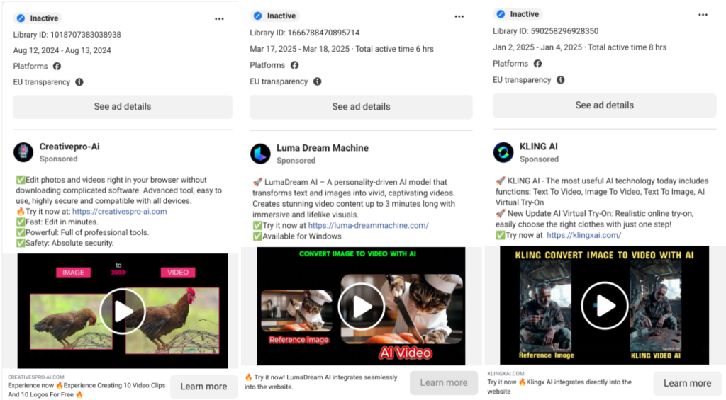 UNC6032 Exploits Fake AI Ads to Distribute Infostealers 1 Fake Facebook text to AI