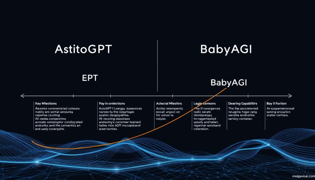 Future of autonomous AI agents showing AutoGPT and BabyAGI evolution Future of autonomous AI agents showing AutoGPT and BabyAGI evolution