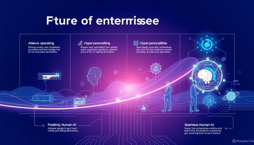 Future of enterprise AI showing advanced capabilities for scaling operations Future of enterprise AI showing advanced capabilities for scaling operations