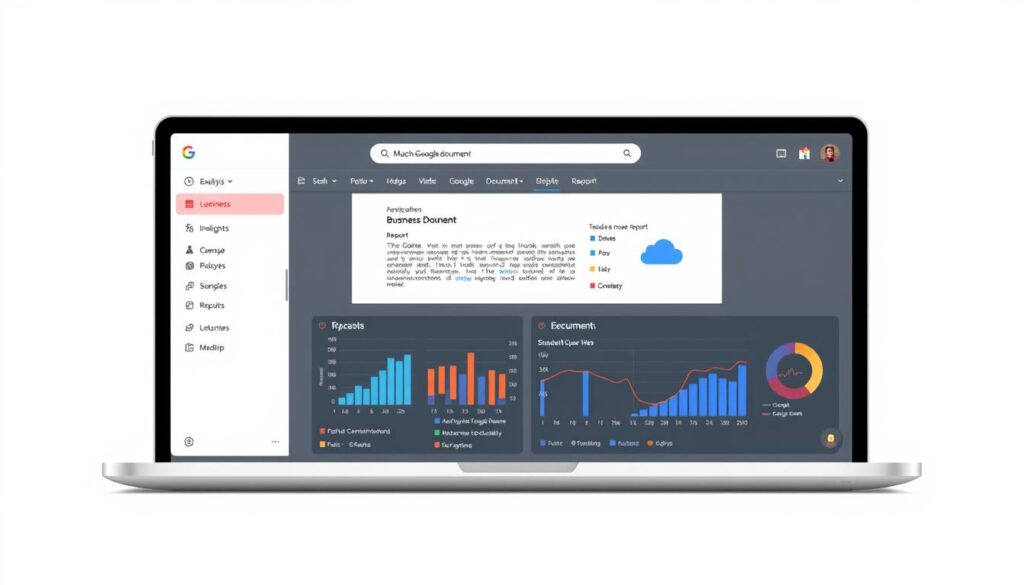 Google Gemini interface showing AI analysis of a document with multiple data visualizations Google Gemini interface showing AI analysis of a document with multiple data visualizations