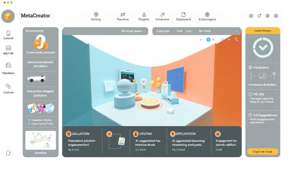 MetaCreator interface showing AI immersive content tools for creators in 2025 MetaCreator interface showing AI immersive content tools for creators in 2025
