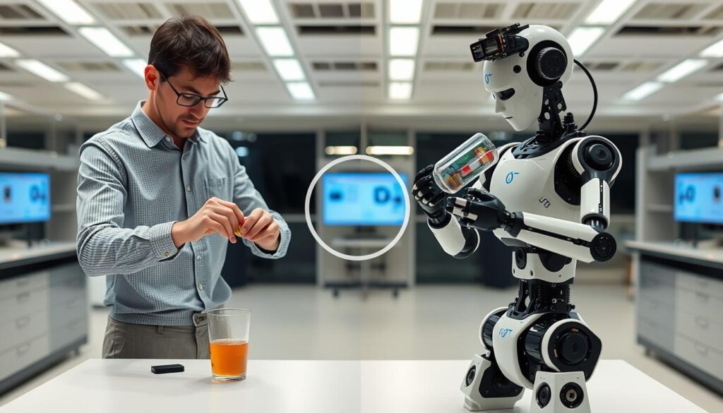 Robot learning a task through observation with AI teaching robots human-like learning capabilities Robot learning a task through observation with AI teaching robots human-like learning capabilities