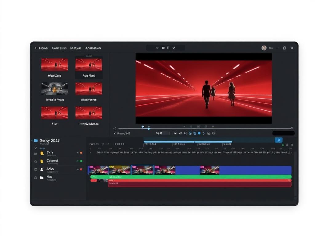 Runway ML video generation capabilities showing AI-created motion Runway ML video generation capabilities showing AI-created motion