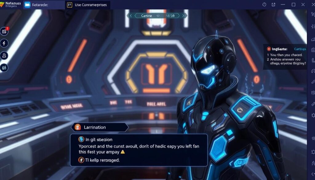 Screenshot from NetEase's Cygnus Enterprises showing AI companion NPCs Screenshot from NetEase's Cygnus Enterprises showing AI companion NPCs
